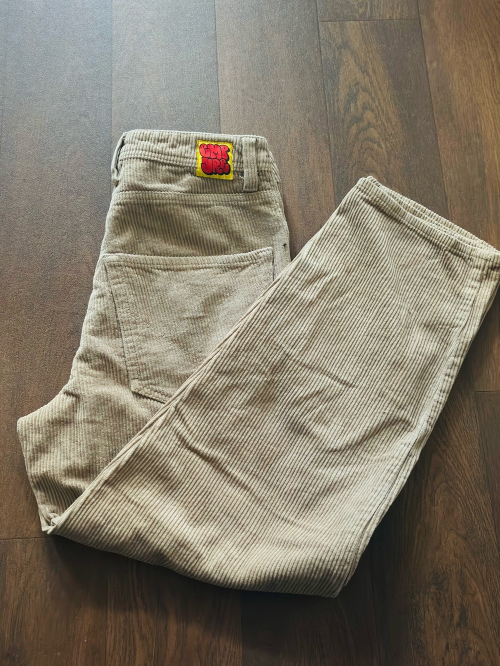Empyre Men’s Light Beige Corduroy Pants